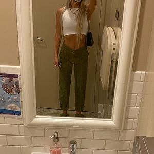 Anthropologie Olive Pants